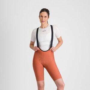 SPORTFUL Cyklistické kalhoty krátké s laclem - PULSE - oranžová obraz