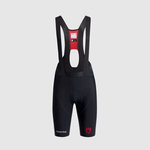 SPORTFUL Cyklistické kalhoty krátké s laclem - TUDOR LTD - černá obraz