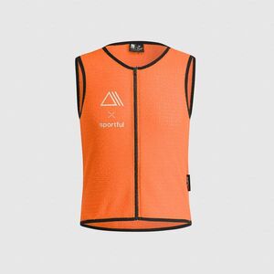 SPORTFUL Cyklistická vesta - ALPHA - oranžová obraz