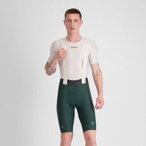 SPORTFUL Cyklistické kalhoty krátké s laclem - LTD 2 - zelená obraz