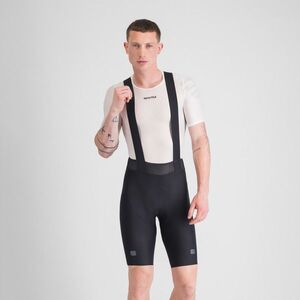 SPORTFUL Cyklistické kalhoty krátké s laclem - LTD 2 - černá obraz