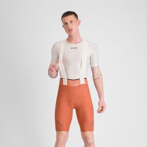 SPORTFUL Cyklistické kalhoty krátké s laclem - HXPEREPIC - oranžová obraz
