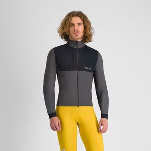 SPORTFUL Cyklistická zateplená bunda - SUPERGIARA 2 - šedá/černá obraz