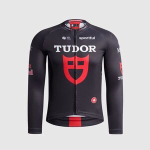 SPORTFUL Cyklistický dres s dlouhým rukávem letní - TUDOR SUPERNOVA - černá obraz