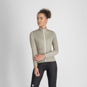 SPORTFUL Cyklistický dres s dlouhým rukávem zimní - CLASSIC THERMAL - světle zelená obraz
