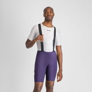 SPORTFUL Cyklistické kalhoty krátké s laclem - SRK - fialová obraz
