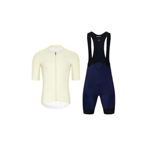 HOLOKOLO Cyklistický krátký dres a krátké kalhoty - ELEVATE - modrá/černá/ivory obraz