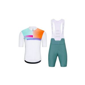 HOLOKOLO Cyklistický krátký dres a krátké kalhoty - SPECTRO - modrá/bílá obraz