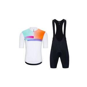 HOLOKOLO Cyklistický krátký dres a krátké kalhoty - SPECTRO - černá/bílá obraz