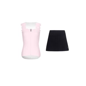RIVANELLE krátký dres a sukně - SCALLESSA - černá/růžová obraz