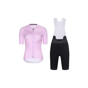 RIVANELLE Cyklistický krátký dres a krátké kalhoty - CRYSTELLE - černá/růžová obraz