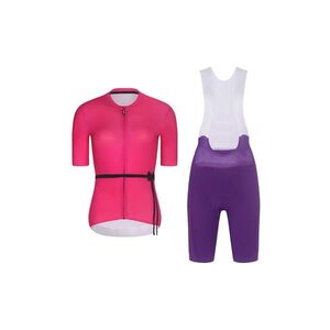 RIVANELLE Cyklistický krátký dres a krátké kalhoty - LOVELY - fialová/růžová obraz