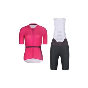 RIVANELLE Cyklistický krátký dres a krátké kalhoty - LOVELY - antracitová/růžová obraz