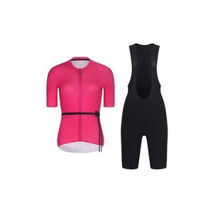 RIVANELLE Cyklistický krátký dres a krátké kalhoty - LOVELY - černá/růžová obraz