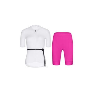 RIVANELLE Cyklistický krátký dres a krátké kalhoty - LOVELY - cyklámenová/bílá obraz
