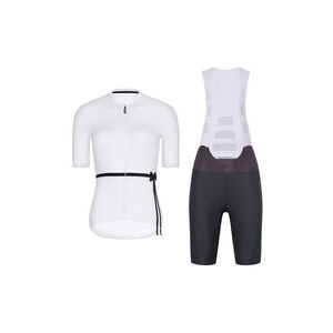 RIVANELLE Cyklistický krátký dres a krátké kalhoty - LOVELY - antracitová/bílá obraz