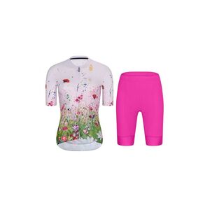 RIVANELLE Cyklistický krátký dres a krátké kalhoty - IN BLOOM - cyklámenová/růžová/vícebarevná obraz