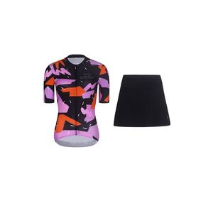 RIVANELLE krátký dres a sukně - BIKE´S GOOD - černá/vícebarevná obraz