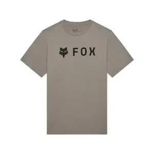 FOX Cyklistické triko s krátkým rukávem - ABSOLUTE 195 ORIGINAL SS - šedá/černá obraz