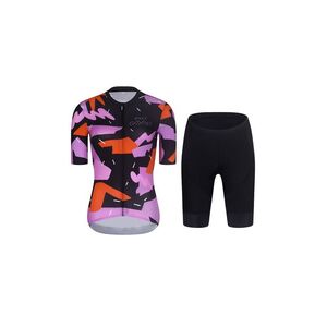 RIVANELLE Cyklistický krátký dres a krátké kalhoty - BIKE´S GOOD - černá/vícebarevná obraz