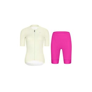 RIVANELLE Cyklistický krátký dres a krátké kalhoty - ELEVATE - cyklámenová/ivory obraz