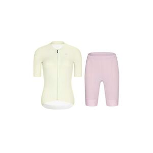 RIVANELLE Cyklistický krátký dres a krátké kalhoty - ELEVATE - růžová/ivory obraz