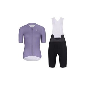 RIVANELLE Cyklistický krátký dres a krátké kalhoty - ELEVATE - černá/fialová obraz