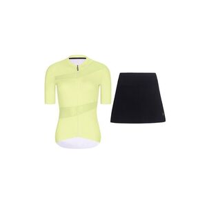 RIVANELLE krátký dres a sukně - GLAMOR - černá/žlutá obraz