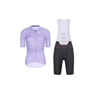 RIVANELLE Cyklistický krátký dres a krátké kalhoty - GLAMOR - antracitová/fialová obraz
