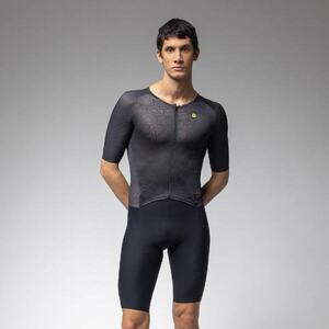 ALÉ Cyklistická kombinéza - TRIATHLON FOCUS - černá obraz