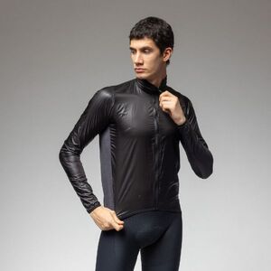 ALÉ voděodolná bunda - GUSCIO LIGHT PACK 2.0 - černá obraz