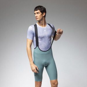 ALÉ Cyklistické kalhoty krátké s laclem - GRAVEL-PRO OFF ROAD - - zelená obraz