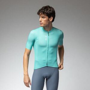 ALÉ Cyklistický dres s krátkým rukávem - PRAGMA COLOR BLOCK - tyrkysová obraz