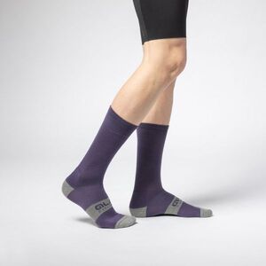 ALÉ Cyklistické ponožky klasické - ACCESSORI STRADA 3.0 - fialová obraz
