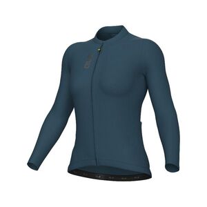 ALÉ Cyklistický dres s dlouhým rukávem letní - COLOR BLOCK PRAGMA - modrá obraz