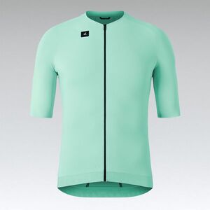 GOBIK Cyklistický dres s krátkým rukávem - CX SOLID - zelená obraz