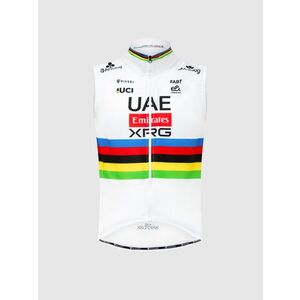 PISSEI Cyklistická vesta - TADEJ POGACAR WORLD CHAMP REPLICA - bílá obraz