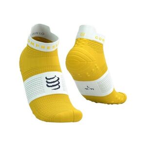 COMPRESSPORT Cyklistické ponožky kotníkové - PRO RACING SOCKS V4.0 RUN - žlutá obraz
