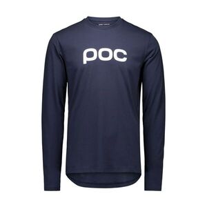 POC Cyklistické triko s dlouhým rukávem - TEE LS - modrá obraz
