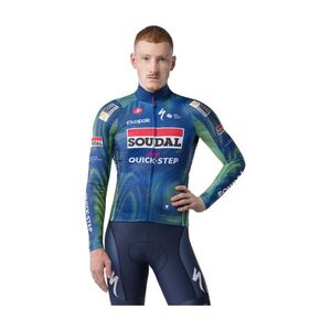 CASTELLI Cyklistický dres s dlouhým rukávem letní - MID WEIGHT 2 LS TEAM SOUDAL QUICK-STEP 2026 - modrá obraz