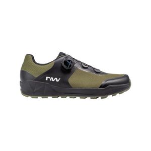 NORTHWAVE Cyklistické tretry - CORSAIR 2 - zelená/černá obraz