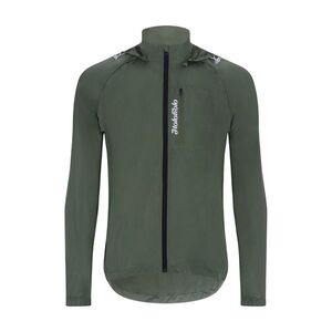 HOLOKOLO Cyklistická voděodolná pláštěnka - WIND/RAIN - zelená obraz