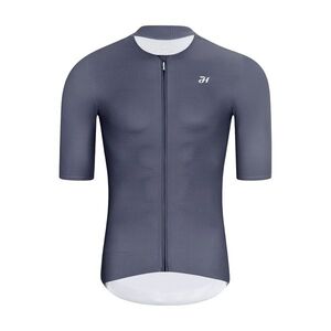 HOLOKOLO Cyklistický dres s krátkým rukávem - ELEVATE - antracitová/fialová obraz