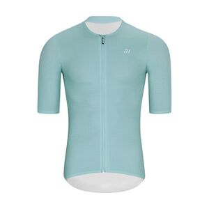 HOLOKOLO Cyklistický dres s krátkým rukávem - ELEVATE - světle modrá obraz