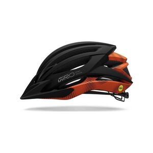 GIRO Cyklistická přilba - ARTEX MIPS - černá/oranžová obraz
