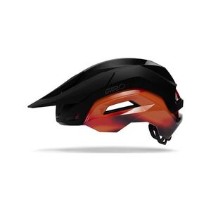 GIRO Cyklistická přilba - MONTARO PRO SPHERICAL - černá/oranžová obraz