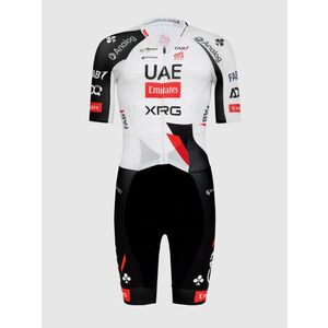 PISSEI Cyklistická kombinéza - UAE TEAM EMIRATES - XRG 2026 - černá/bílá obraz