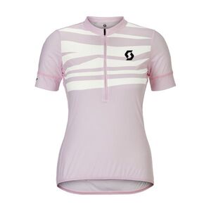 SCOTT Cyklistický dres s krátkým rukávem - ENDURANCE LT W - růžová obraz