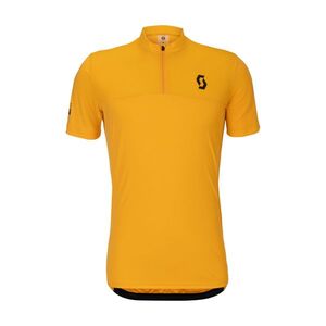 SCOTT Cyklistický dres s krátkým rukávem - ENDURANCE LT - oranžová obraz