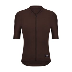SANTINI Cyklistický dres s krátkým rukávem - RTR - hnědá obraz